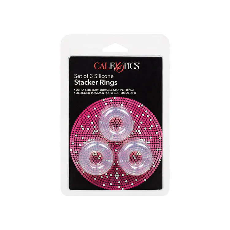 Silicone Stacker Rings - 3 Pack
