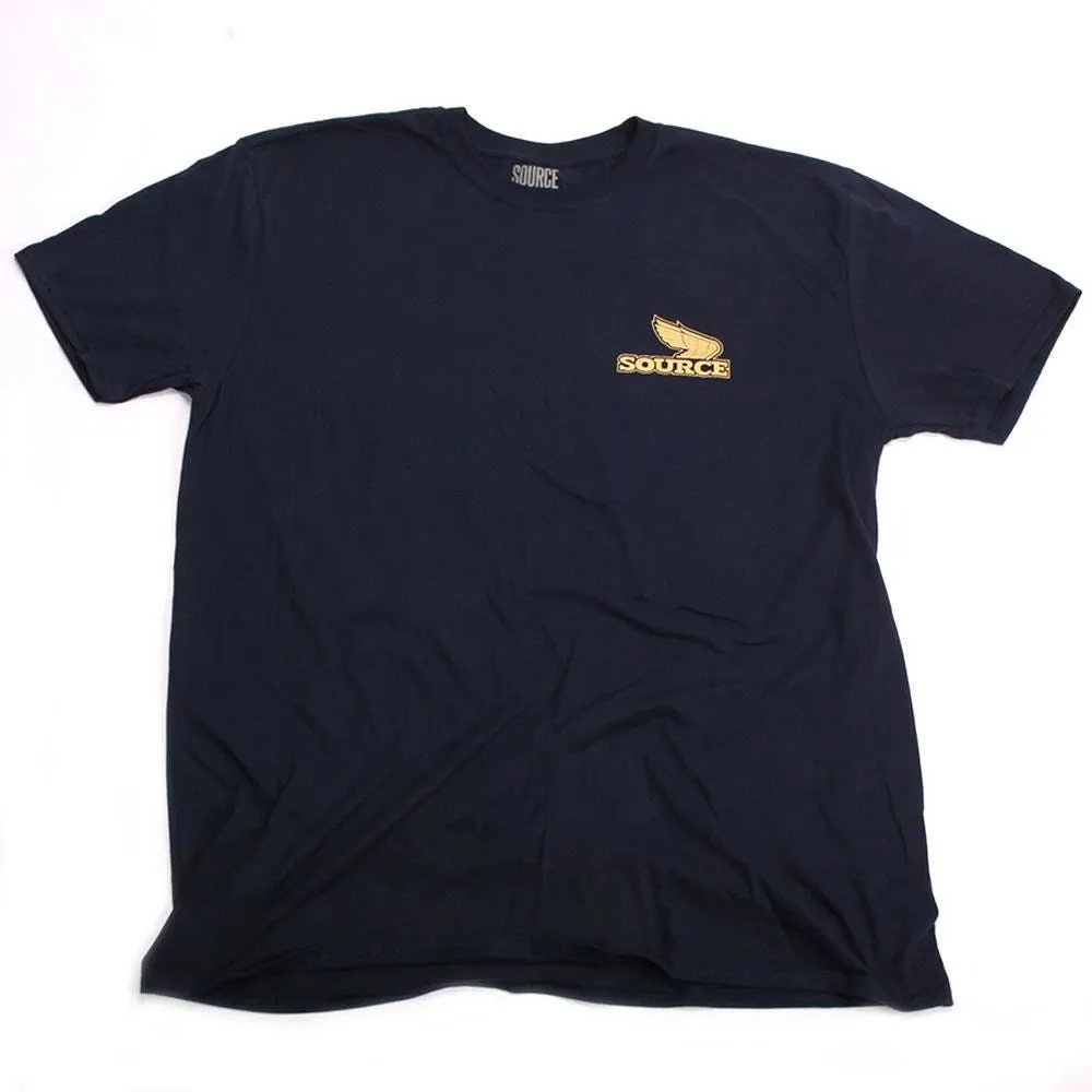 Source Motocross T-Shirt - Navy