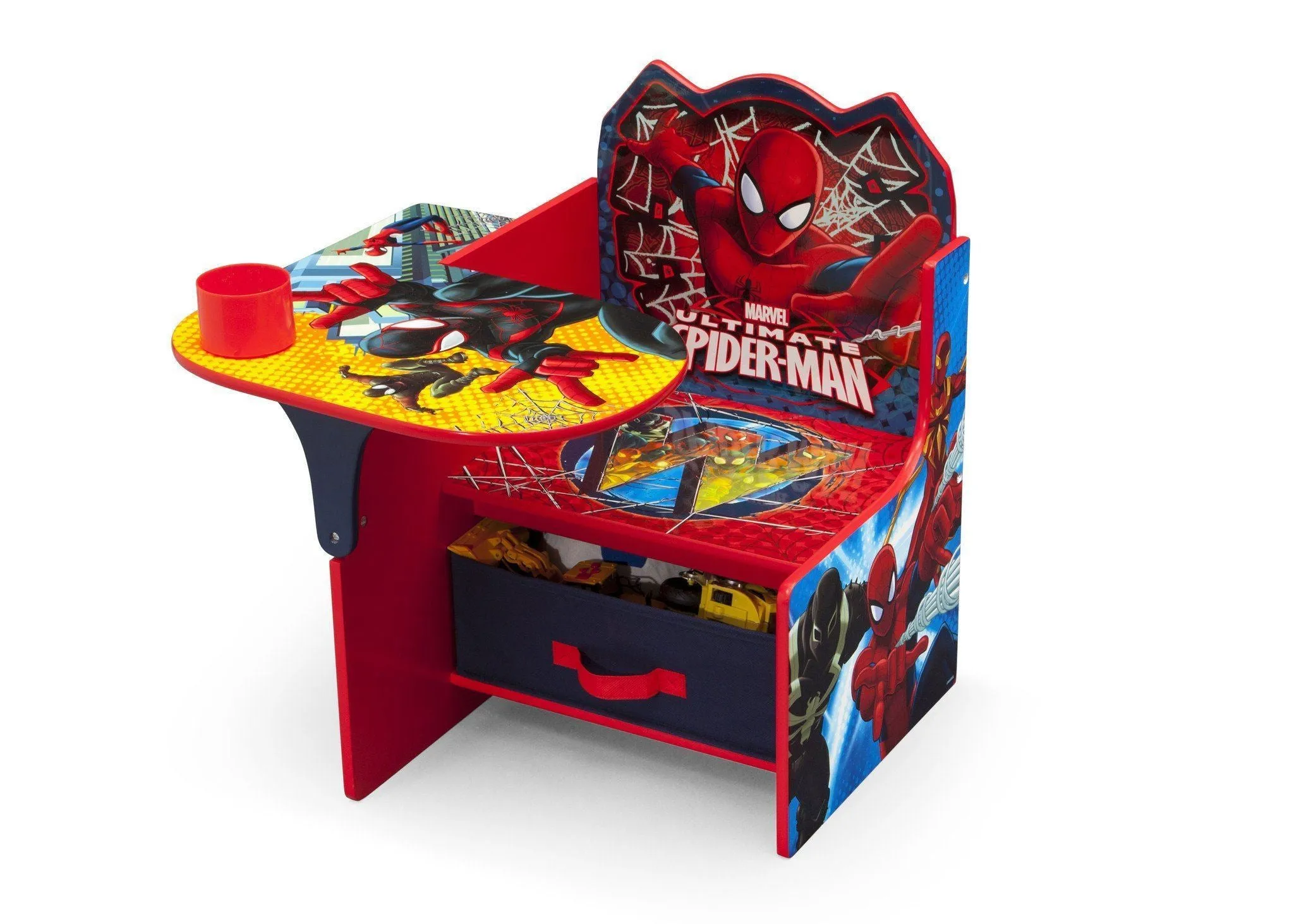 Spider-Man Chair Desk with Storage Bin