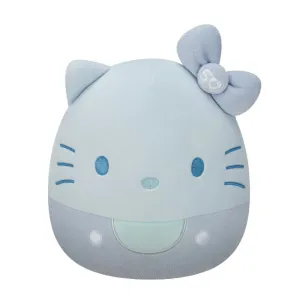 Squishmallows 42544 Hello Kitty Monochrome 50th Anniversary Blue 8 Inch Ultra Soft Toy