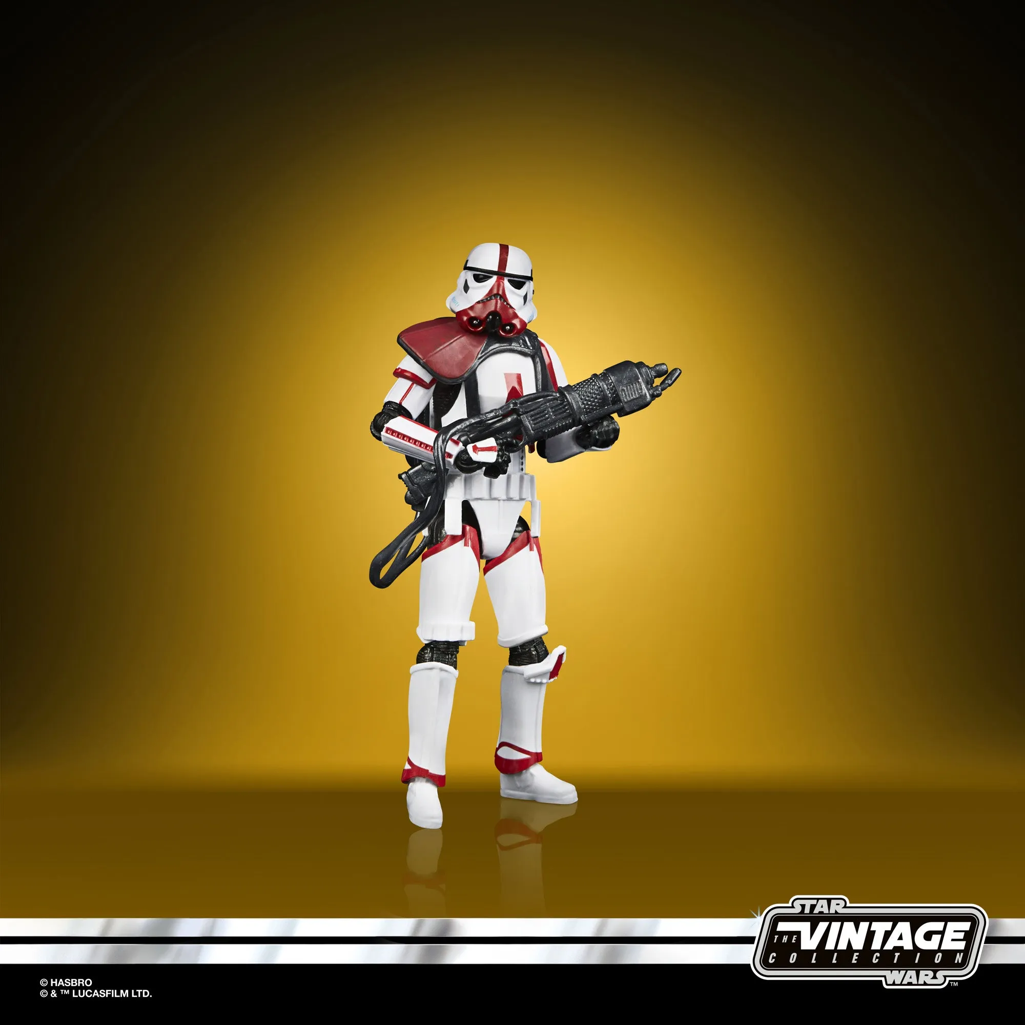 Star Wars The Mandalorian Vintage 3.75 Incinerator Trooper Walmart Exclusive