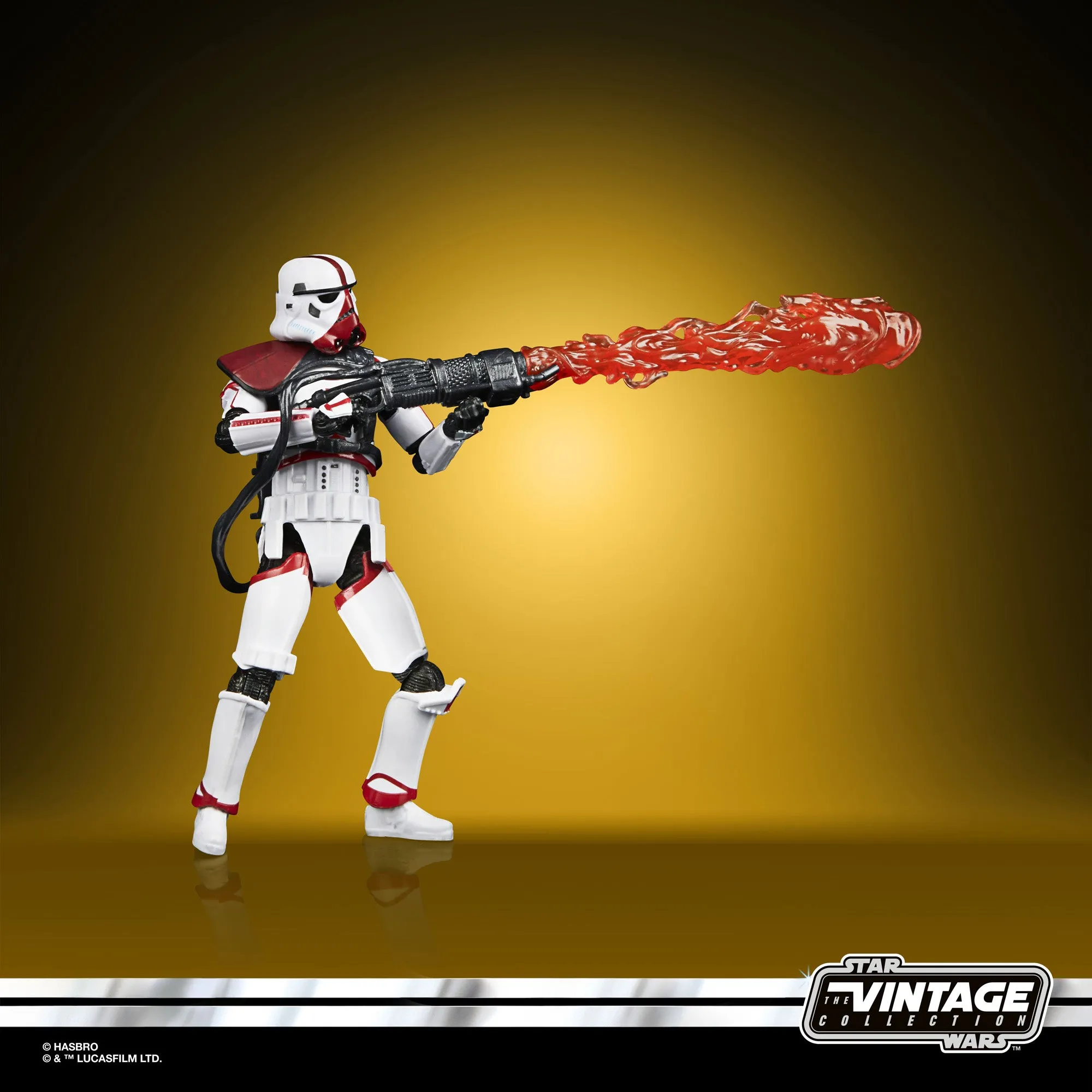 Star Wars The Mandalorian Vintage 3.75 Incinerator Trooper Walmart Exclusive