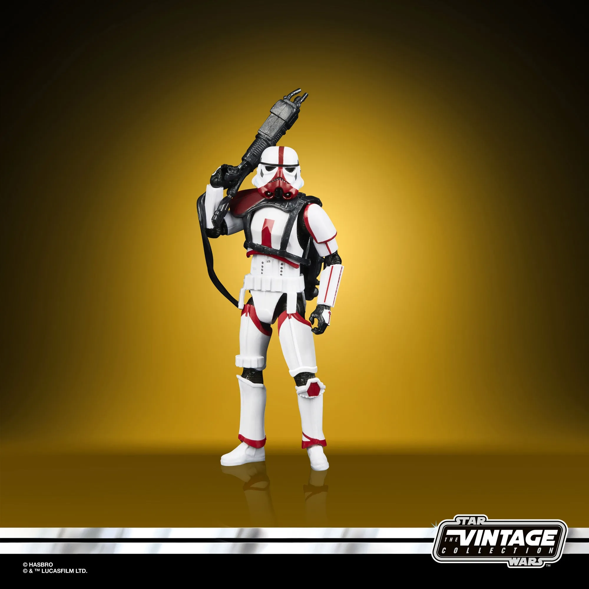 Star Wars The Mandalorian Vintage 3.75 Incinerator Trooper Walmart Exclusive