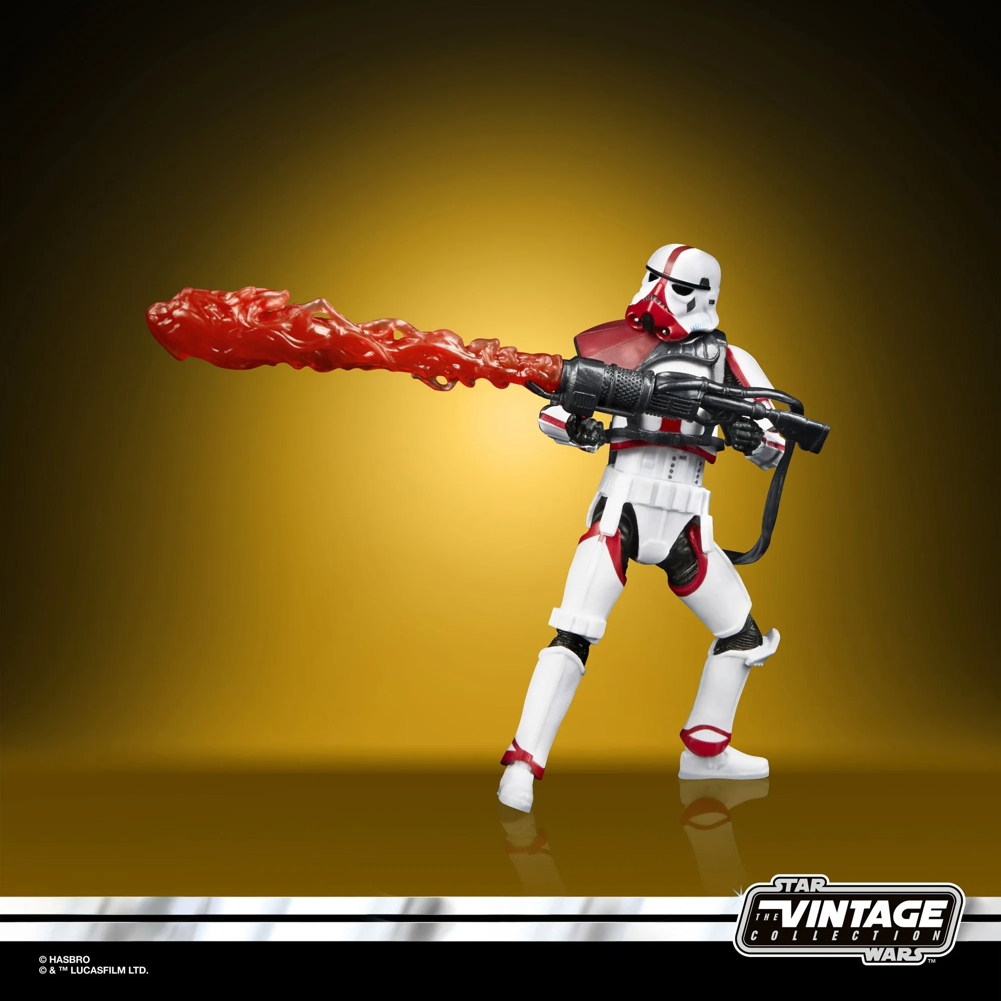 Star Wars The Mandalorian Vintage 3.75 Incinerator Trooper Walmart Exclusive