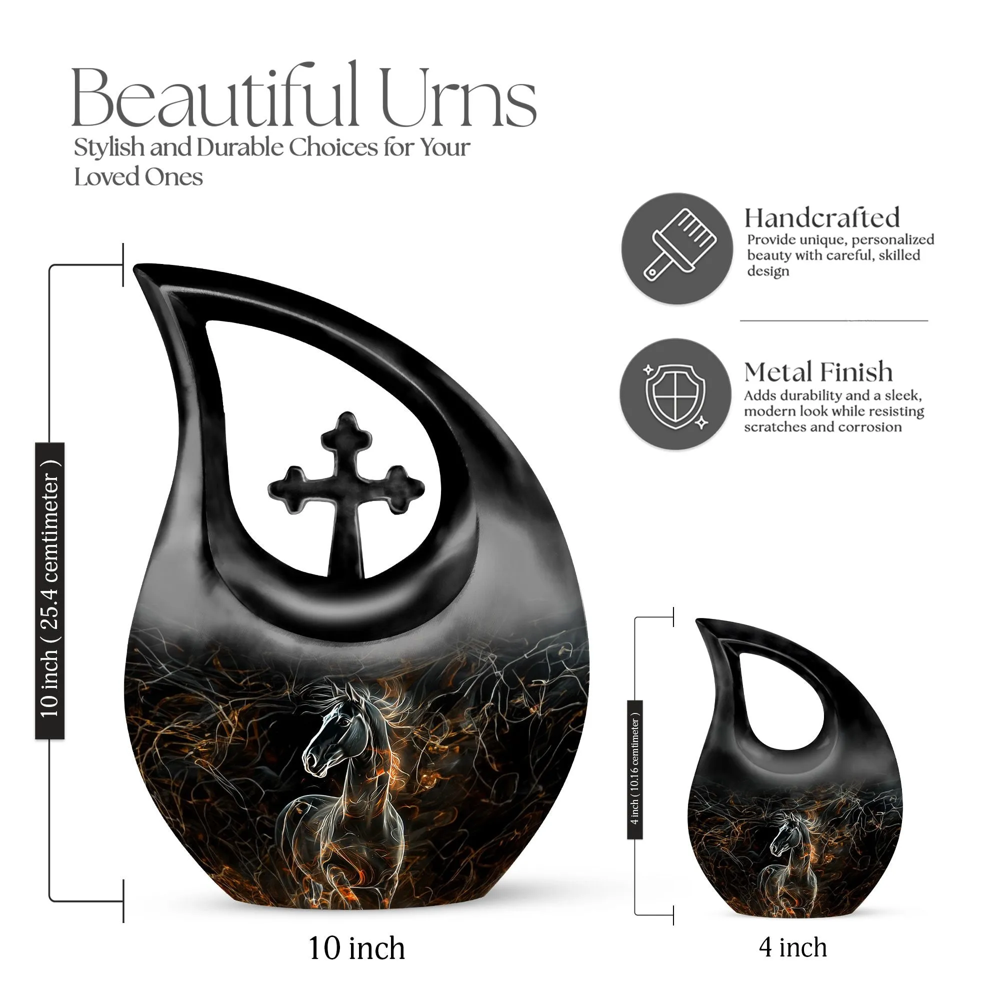 Steed Personalized Horse Urn – An Resting Place for Adult Ashes