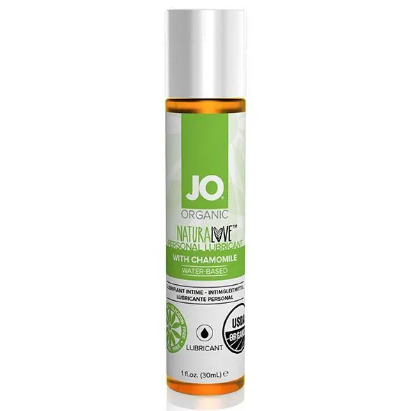 System JO - Organic NaturaLove  Water Based Personal Lubricant with Chamomile