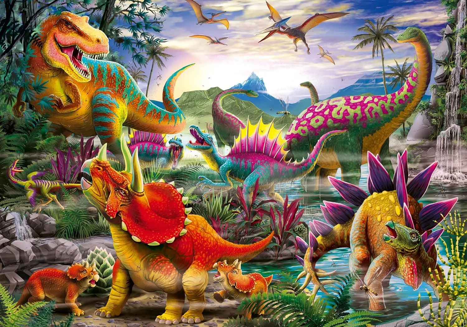 T-Rex Terror 35pc Puzzle