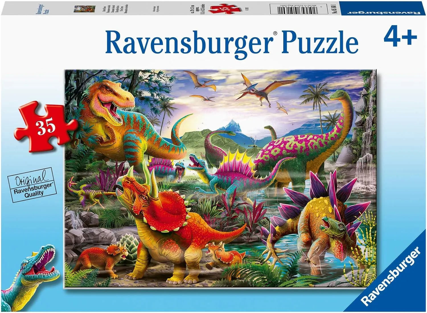 T-Rex Terror 35pc Puzzle