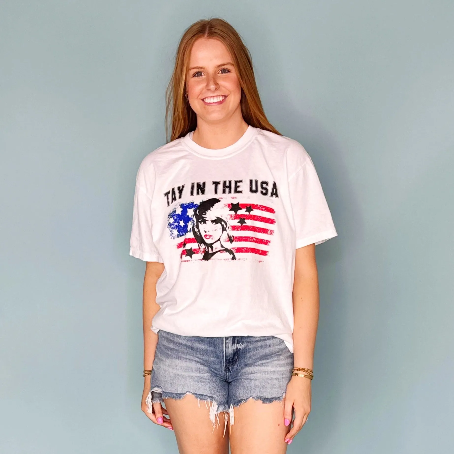 Tay in the USA Tee Shirt Adult