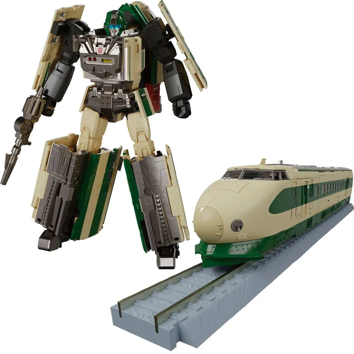 Transformers Masterpiece Gattai - MPG-03 Trainbot Yukikaze - Raiden Combiner