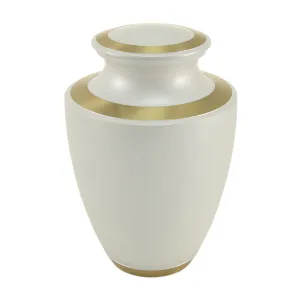 Trinity Pearl Cremation Urn in Large