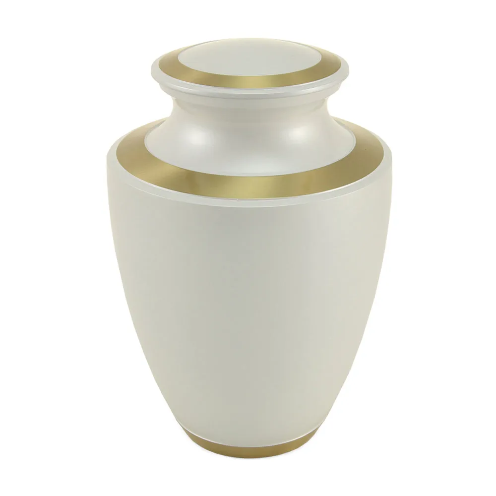 Trinity Pearl Cremation Urn in Large