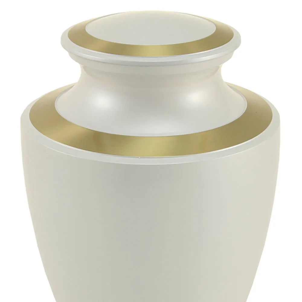 Trinity Pearl Cremation Urn in Large