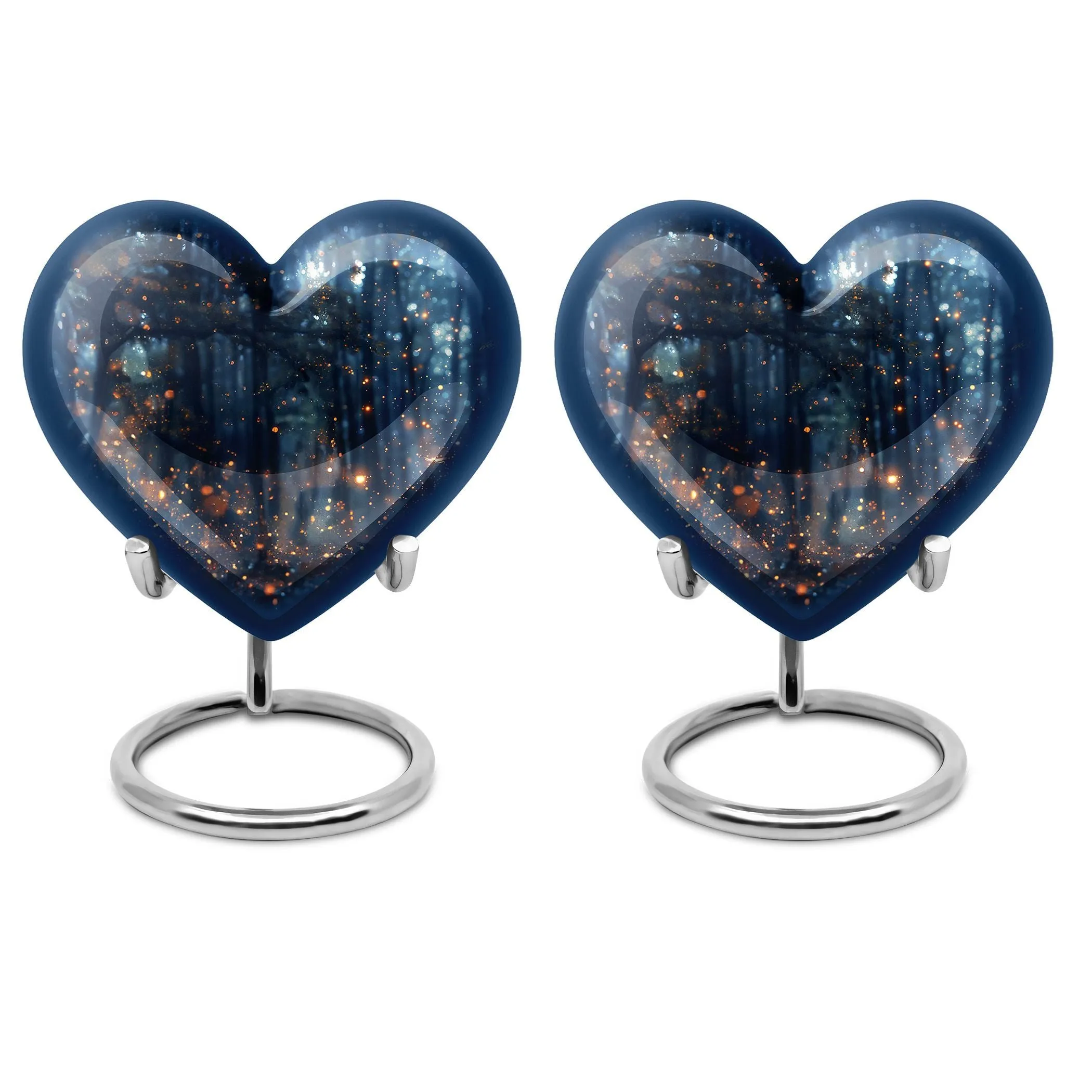 Twilight Forest Serenity - Aesthetic and Stately Memorial Urn