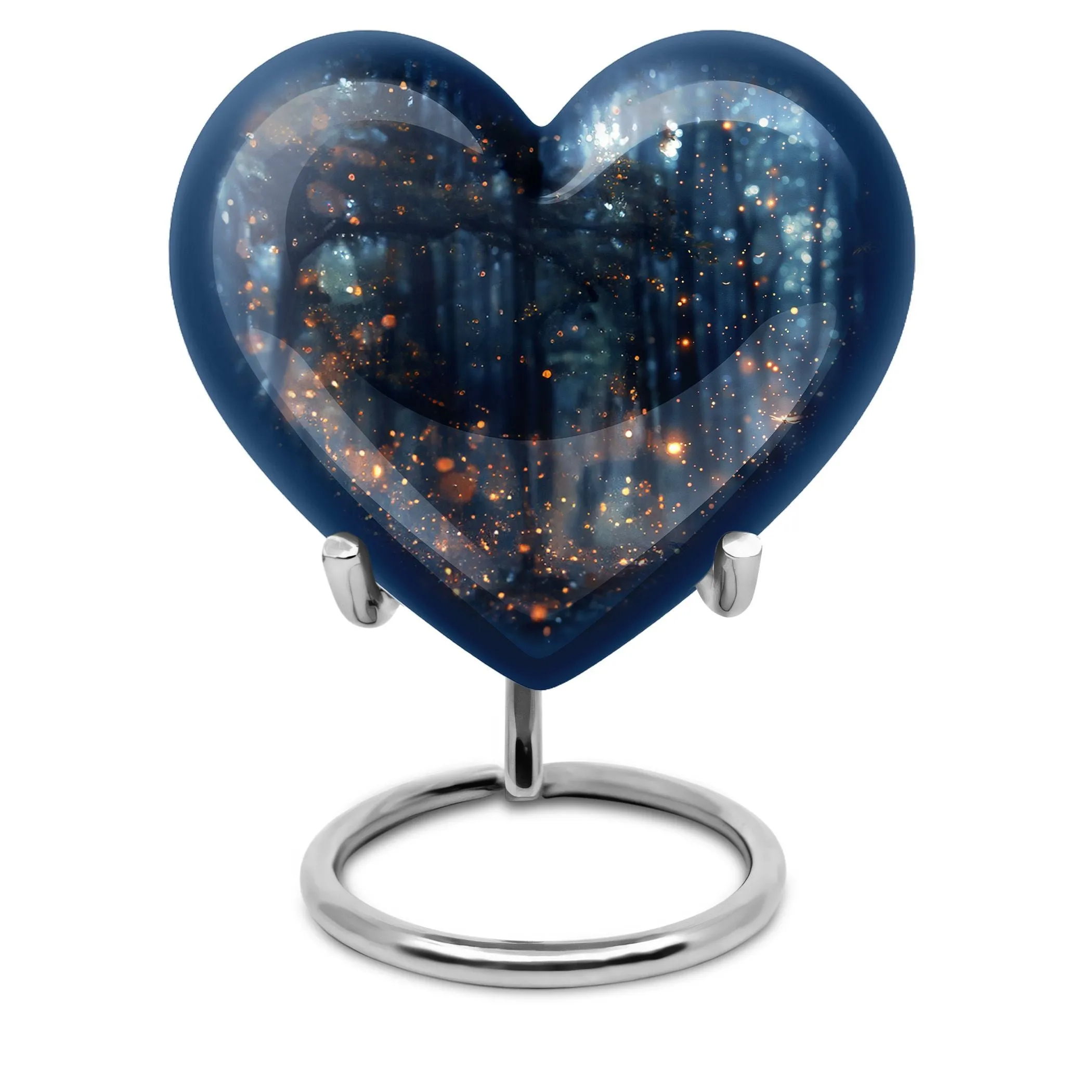 Twilight Forest Serenity - Aesthetic and Stately Memorial Urn