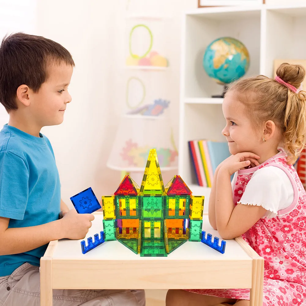 Tytan Magnetic Tiles Value Kit - 60 Piece Colorful Construction Set