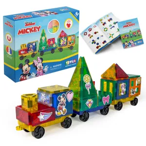 Tytan Toys Disney Jr Mickey Magnetic Tiles Train Set