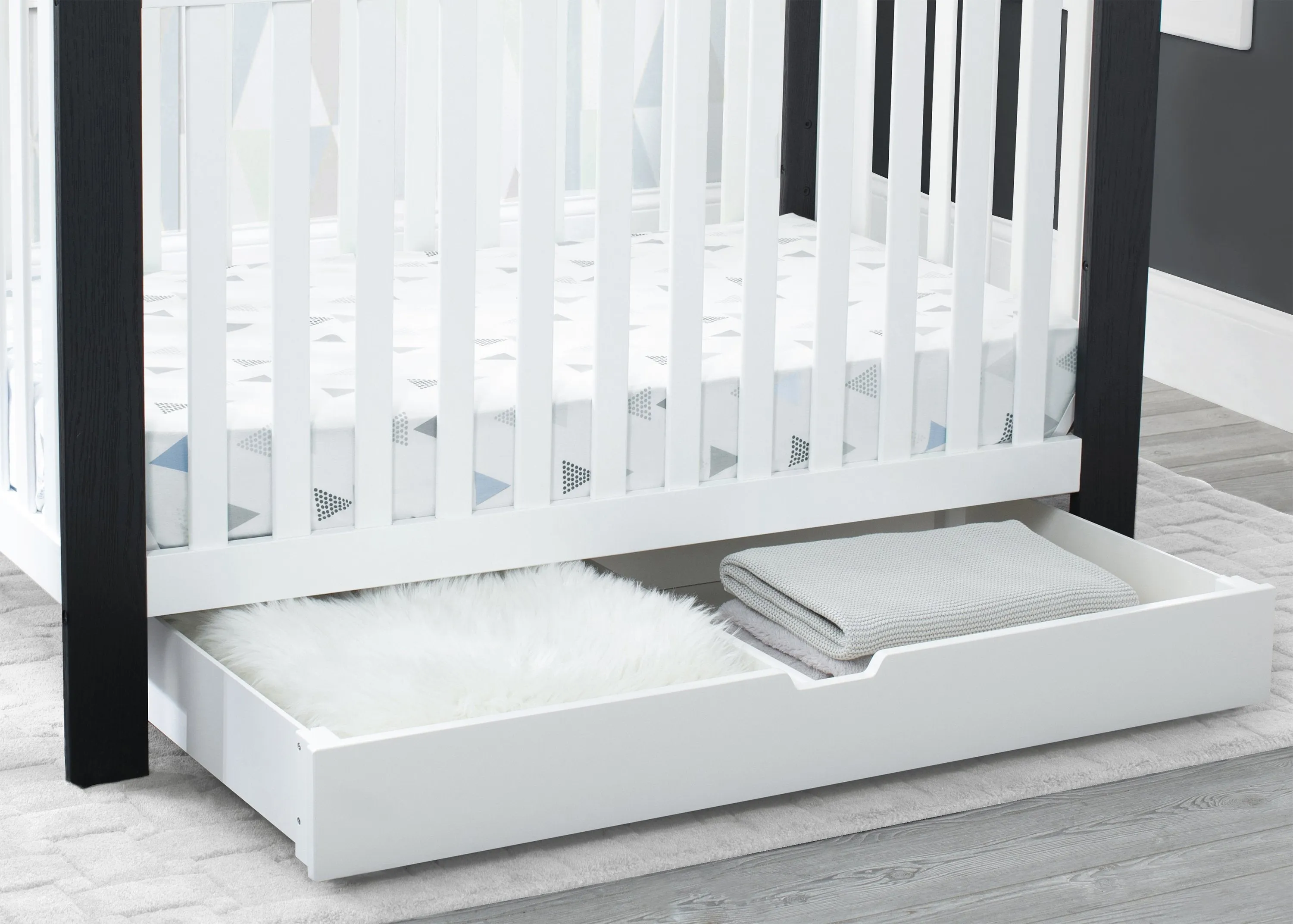 Under Crib Roll-Out Storage Trundle
