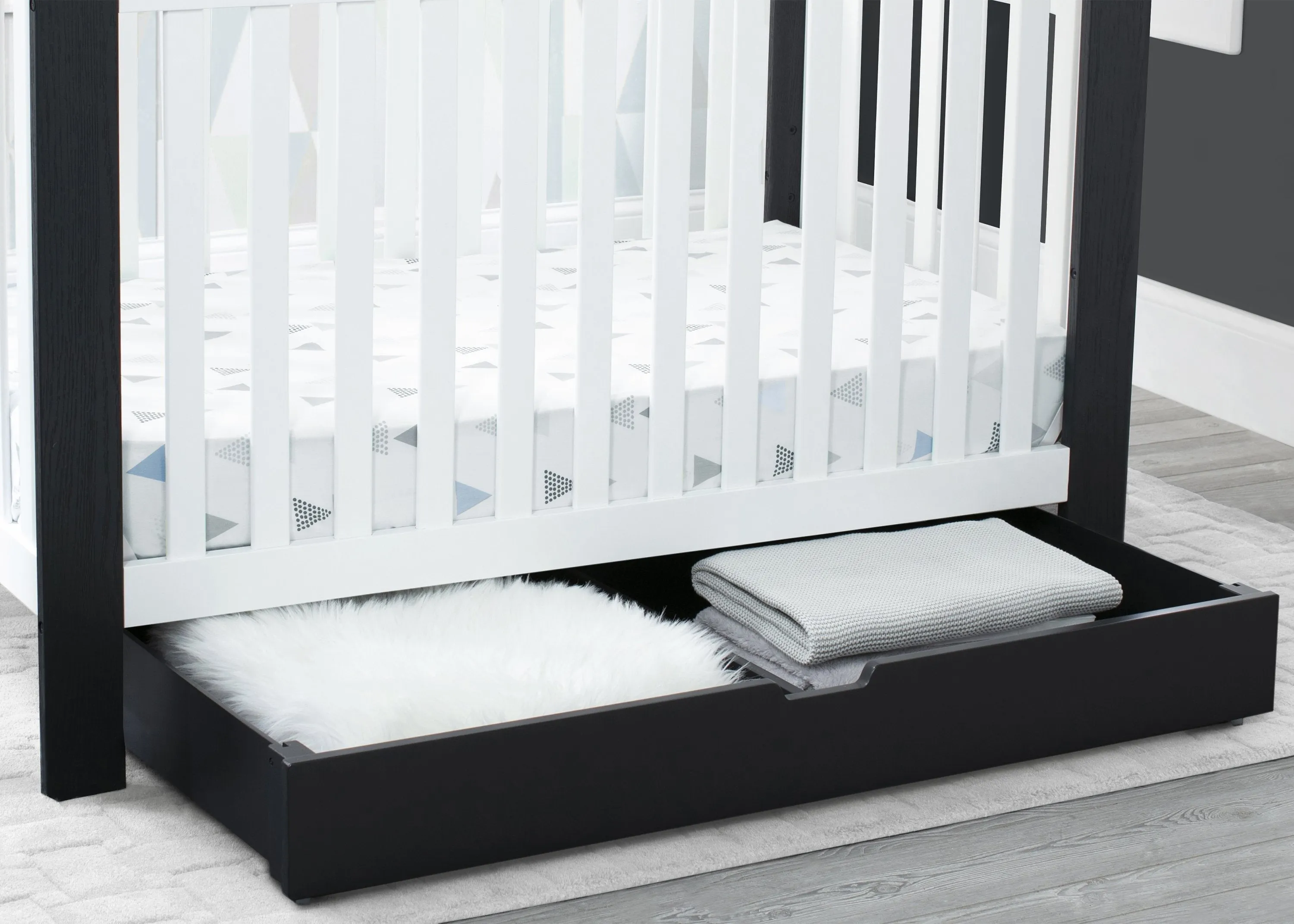 Under Crib Roll-Out Storage Trundle