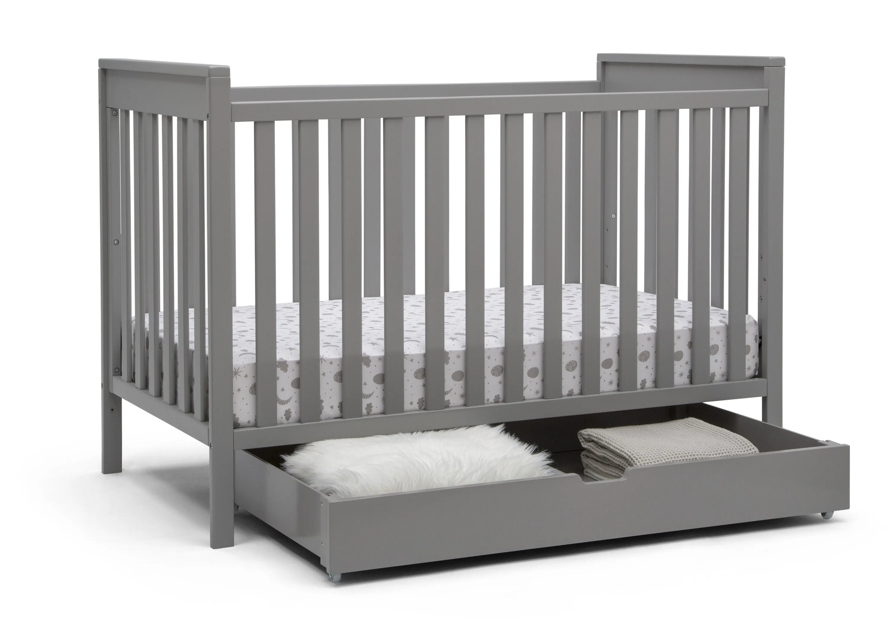 Under Crib Roll-Out Storage Trundle