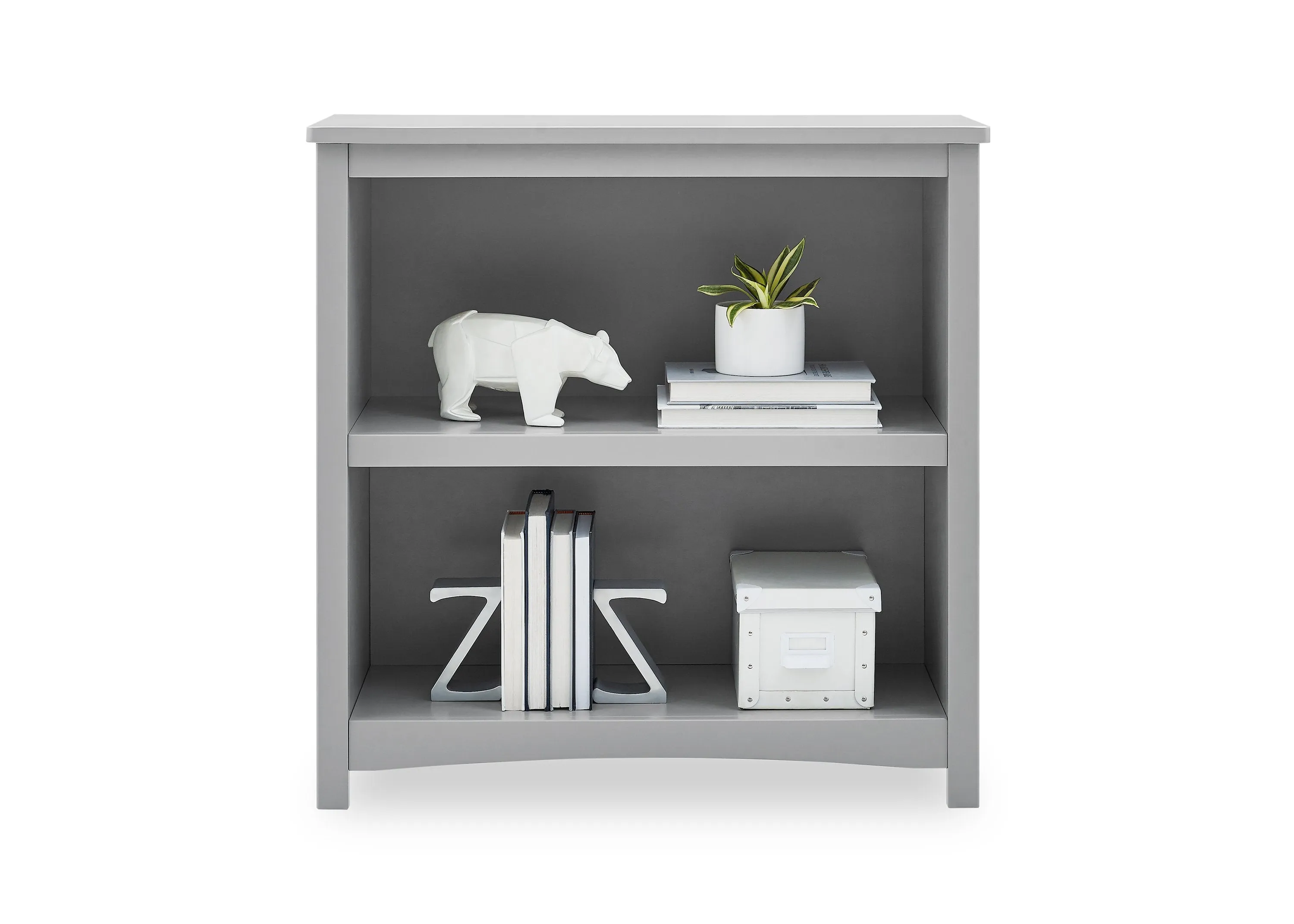 Universal 2-Shelf Bookcase