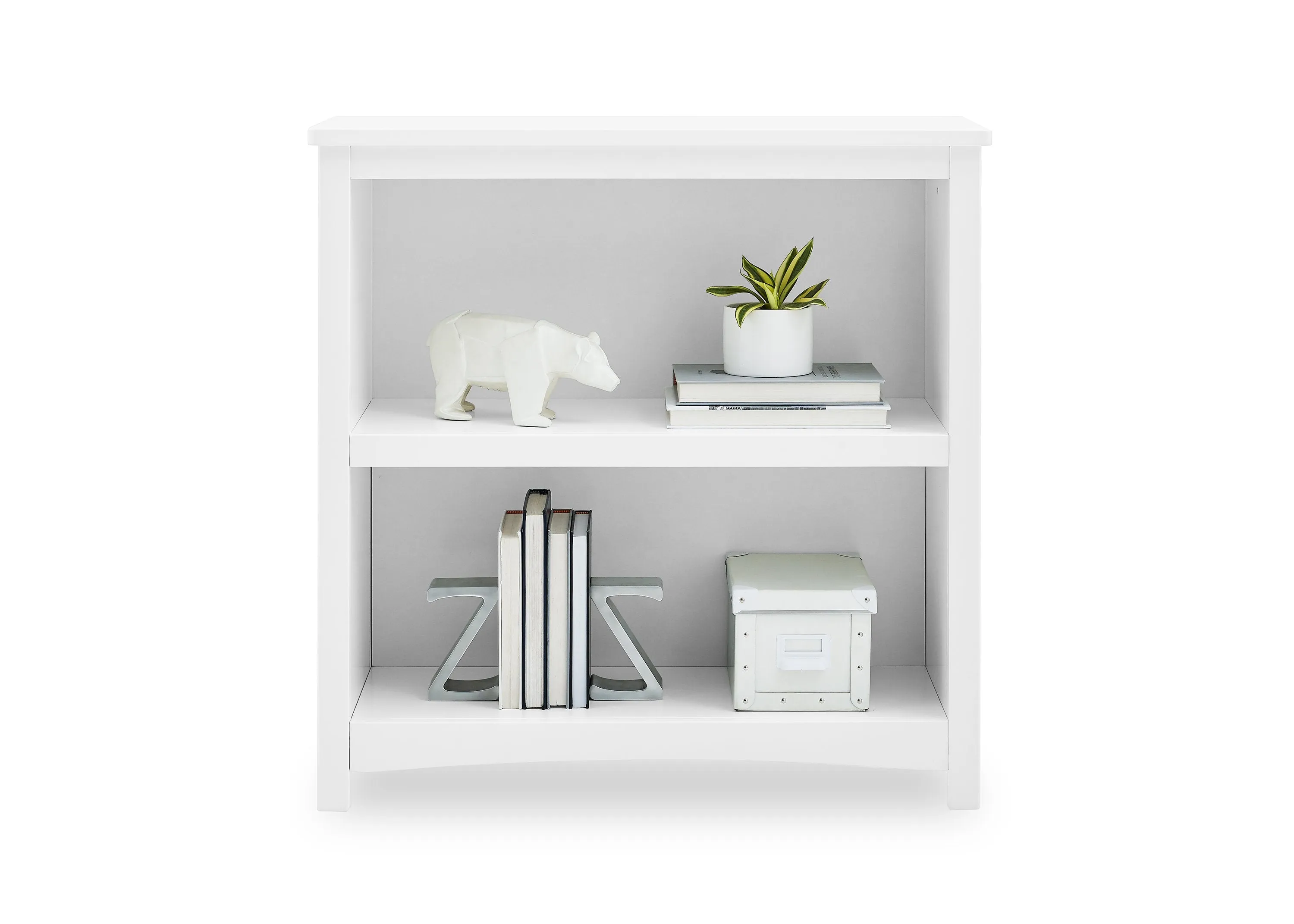 Universal 2-Shelf Bookcase