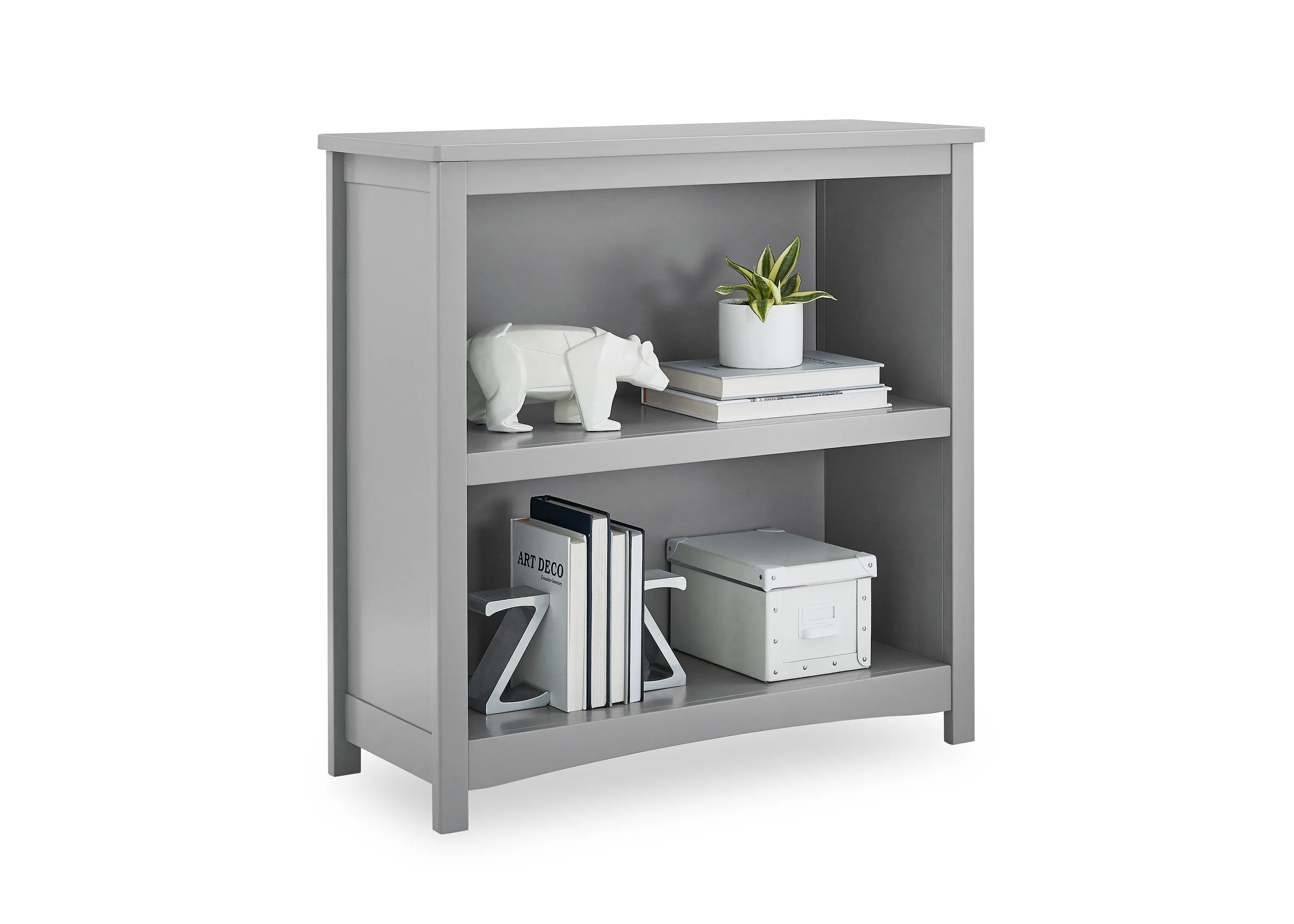 Universal 2-Shelf Bookcase