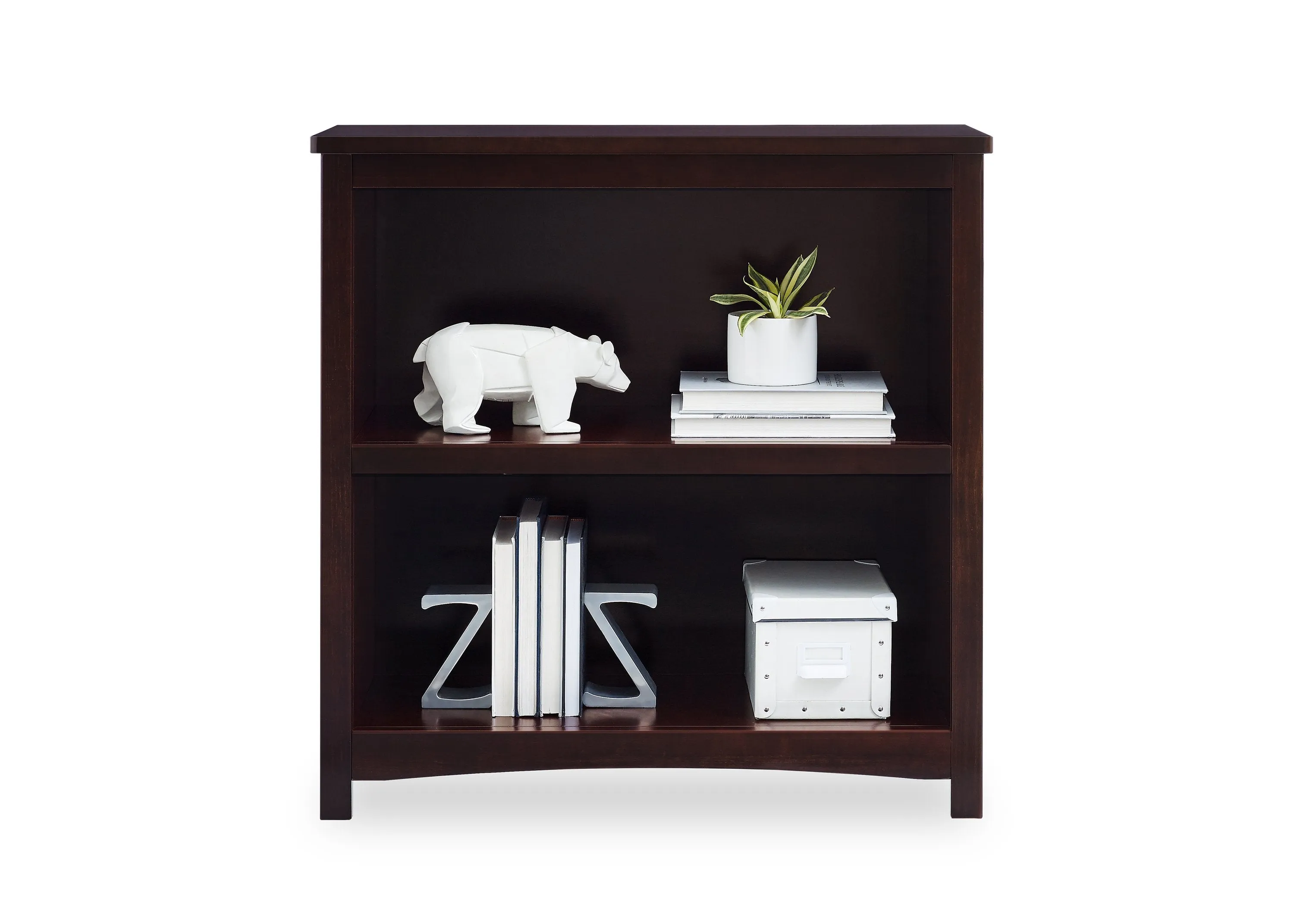 Universal 2-Shelf Bookcase