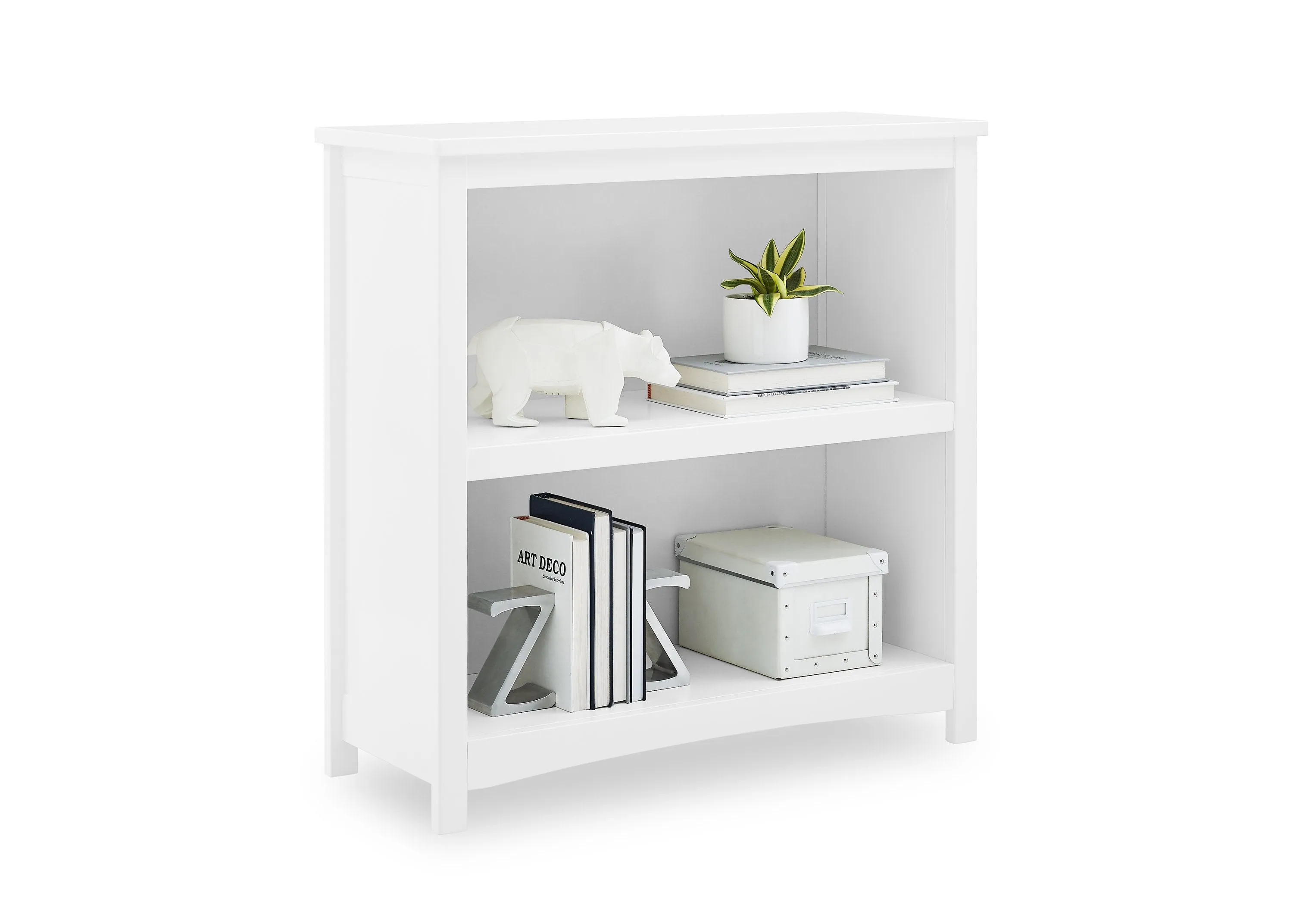 Universal 2-Shelf Bookcase