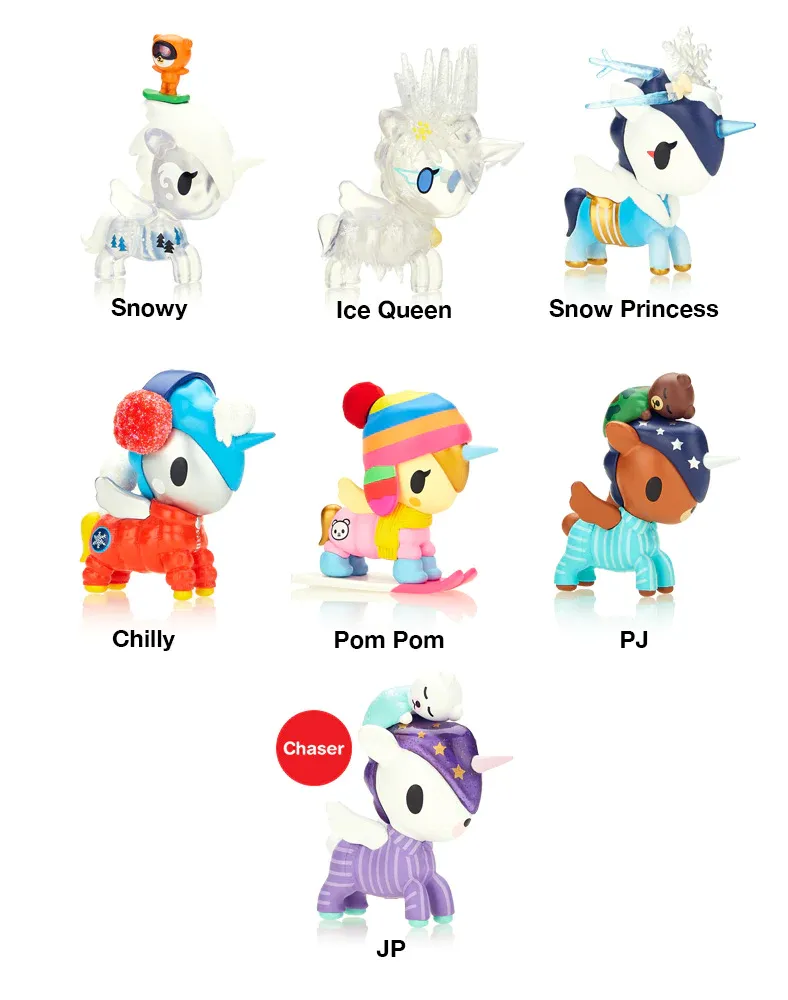 Winter Wonderland Unicorno Blind Box