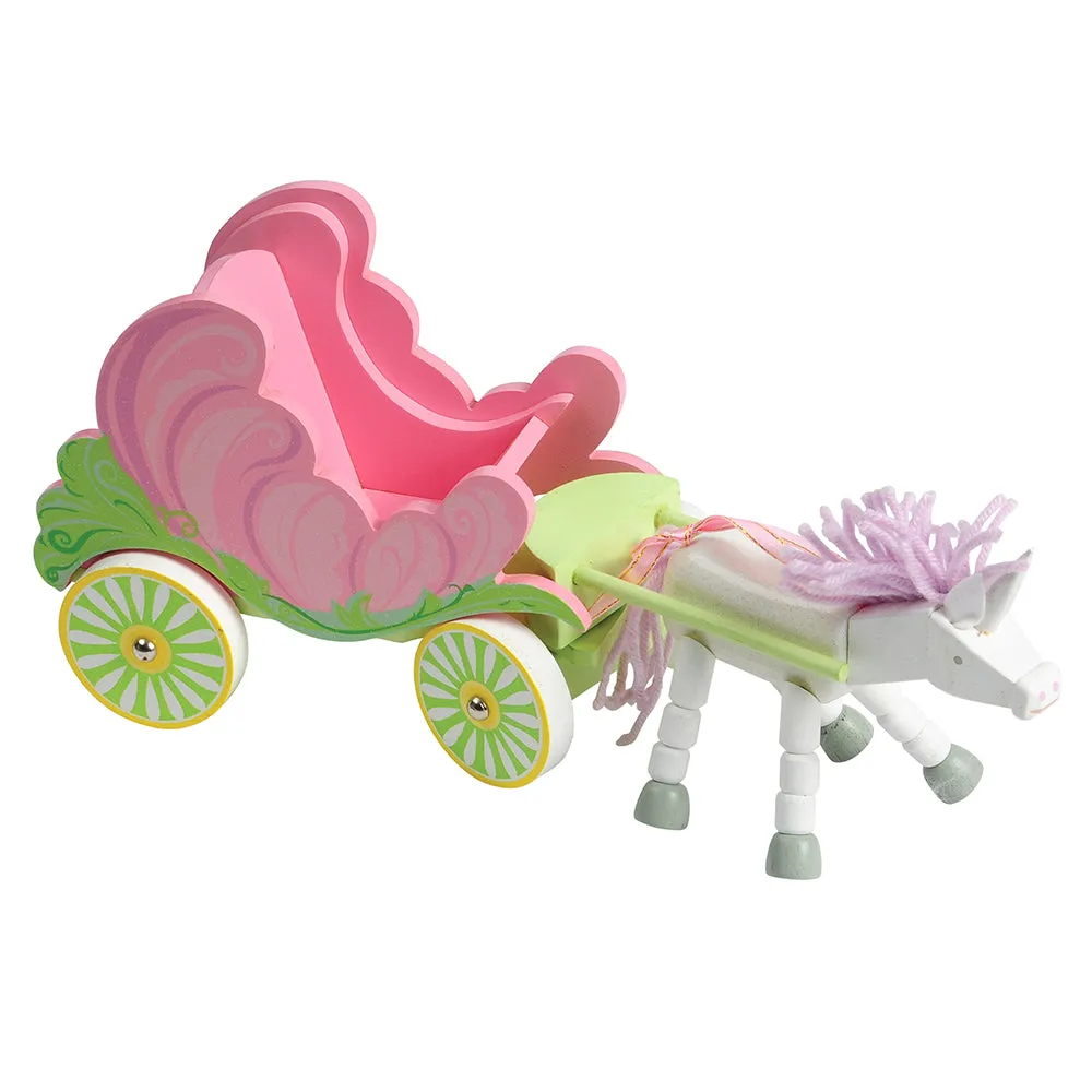 Wooden Fairytale Furniture & Accessories | 38-Piece Hand-Painted Playset