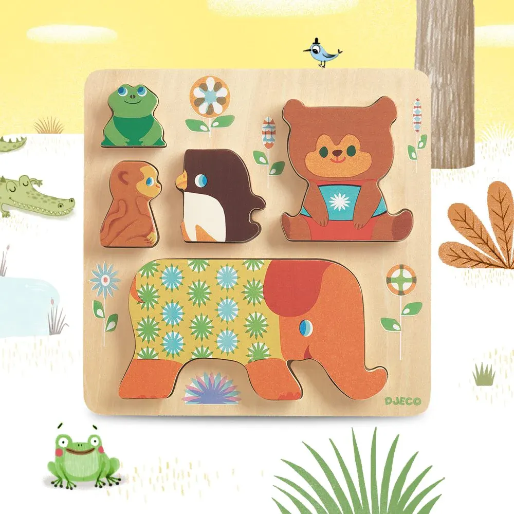 Woodypile Wooden Puzzle